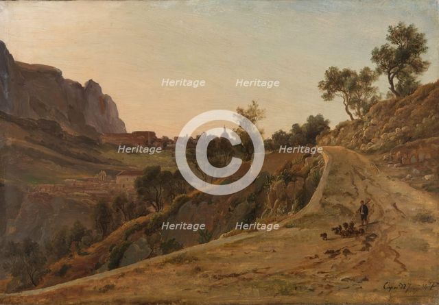 From Capri, 1834. Creator: Thomas Fearnley.