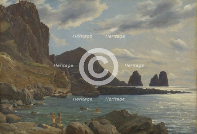 From Capri, 1833. Creator: Thomas Fearnley.