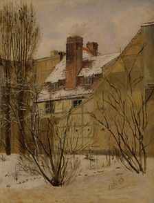 From Collin's Garden in Copenhagen, 1833. Creator: Jorgen Pedersen Roed