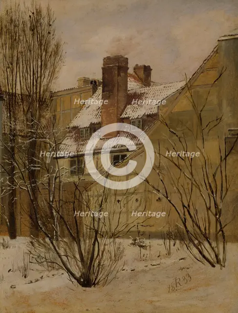 From Collin's Garden in Copenhagen, 1833. Creator: Jorgen Pedersen Roed.