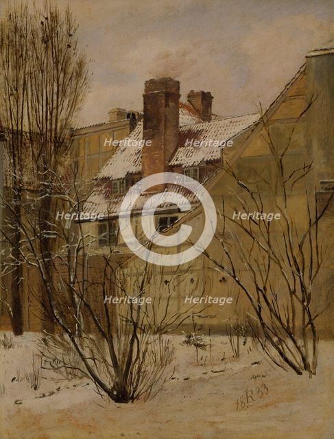 From Collin's Garden in Copenhagen, 1833. Creator: Jorgen Pedersen Roed.