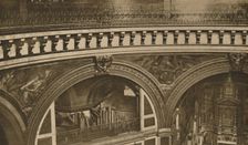 From Crown To Base of London's Vast Cathedral: The Whispering Gallery c1935. Creator: Unknown