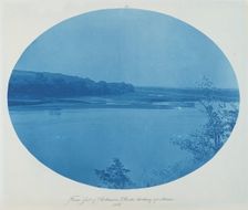 From Foot of Robinson's Rock Looking Upstream, 1891. Creator: Henry Bosse