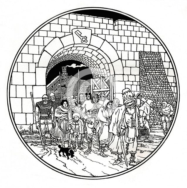 'From Geschichte Der Rheinischen Stadtekultur', c1897. Artist: Joseph Kaspar Sattler.
