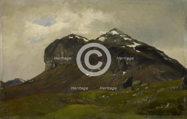 From Gjendin, 1874. Creator: Carl Nielsen.