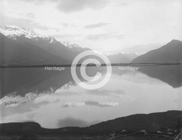 From Glenorchy, Lake Wakatipu, 1886. Creator: Burton Brothers.