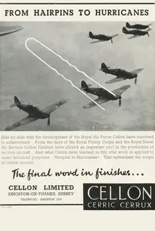 From Hairpins to Hurricanes - Cellon Limited 1941. Creator: Unknown