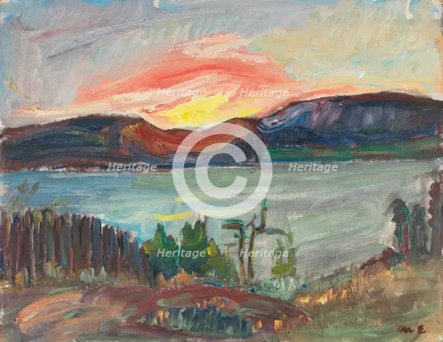 From Holmsbu, 1935. Creator: Thorvald Erichsen.