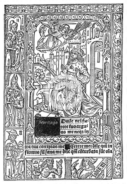 'From Horae ad usum Romanum', 1903. Artist: Denis Meslier.