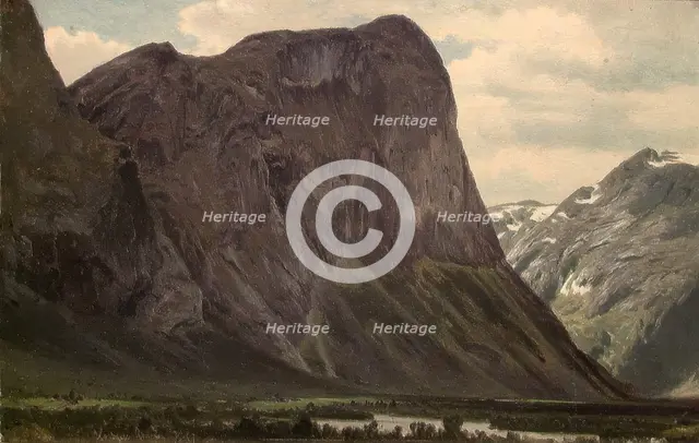 From Horgheim in Romsdal, 1857. Creator: J. F. Eckersberg.