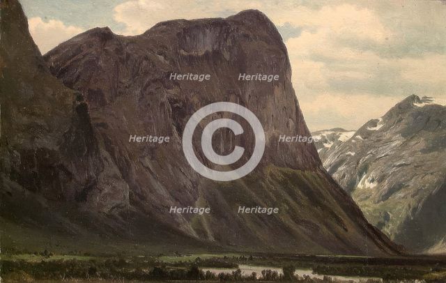 From Horgheim in Romsdal, 1857. Creator: J. F. Eckersberg.