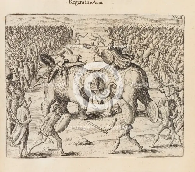 From "Indiae orientalis pars septima", 1601-1604. Creator: Bry, Johann Theodor de (1561-1623).
