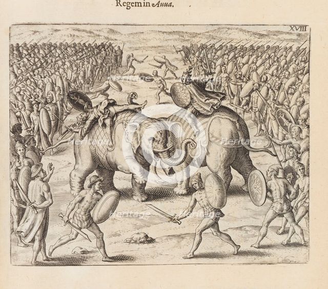 From "Indiae orientalis pars septima", 1601-1604. Creator: Bry, Johann Theodor de (1561-1623).