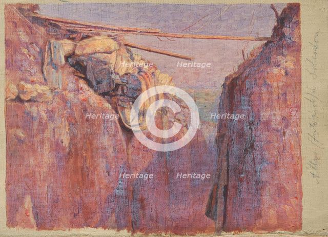 From Italian Front II, around 1914-1918. Creator: Dezider Czölder.