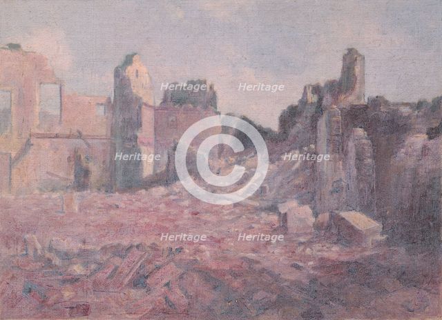 From Italian Front VIII, around 1914-1918. Creator: Dezider Czölder.