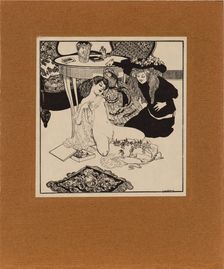 From "Jeux d'Amour de la jeunesse", c1907. Creator: Bayros, Franz von (1866-1924)
