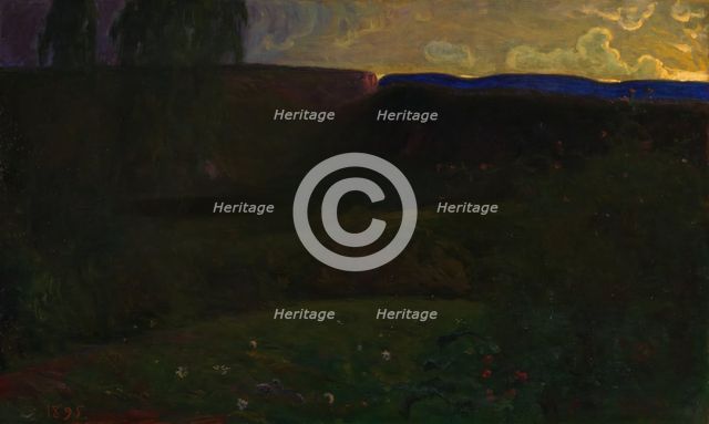 From Juvrestolen in Telemark, 1895. Creator: Halfdan Egedius.