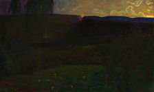 From Juvrestolen in Telemark, 1895. Creator: Halfdan Egedius