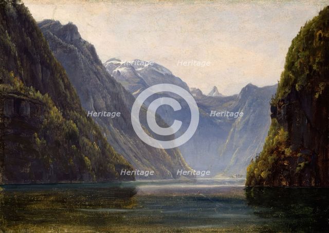 From Konigssee, 1831. Creator: Thomas Fearnley.