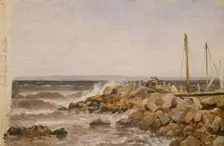 From Kullen in Sweden, probably 1868. Creator: Adolph Tidemand