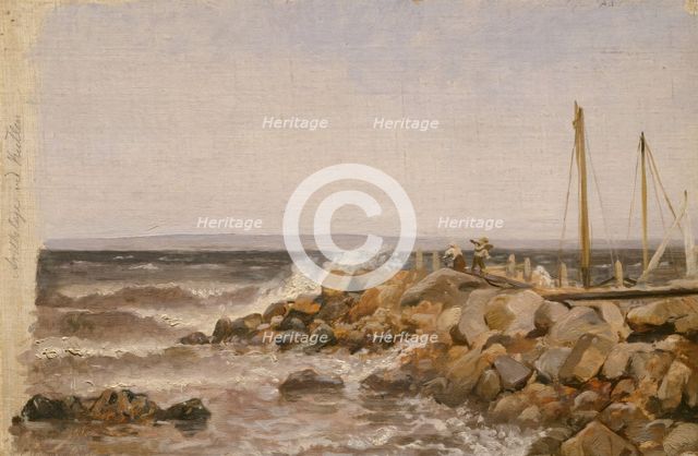 From Kullen in Sweden, probably 1868. Creator: Adolph Tidemand.