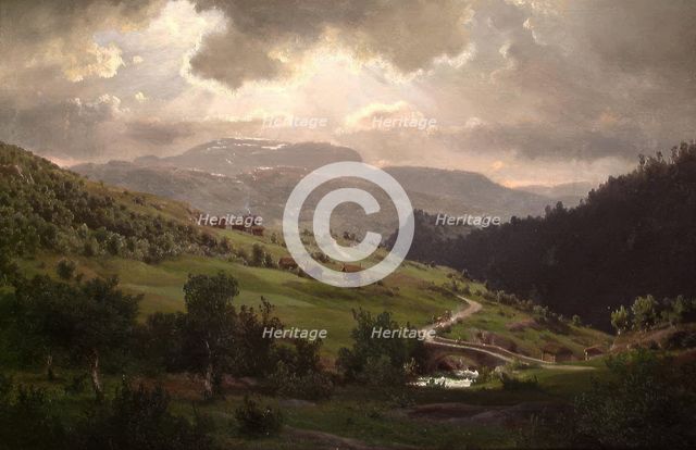From Kviteseid in Telemark, 1868. Creator: J. F. Eckersberg.