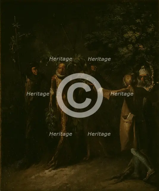 From Ludvig Holbergs´s The Journey of Niels Klim to The World Underground, 1785-1787. Creator: Nicolai Abraham Abildgaard.