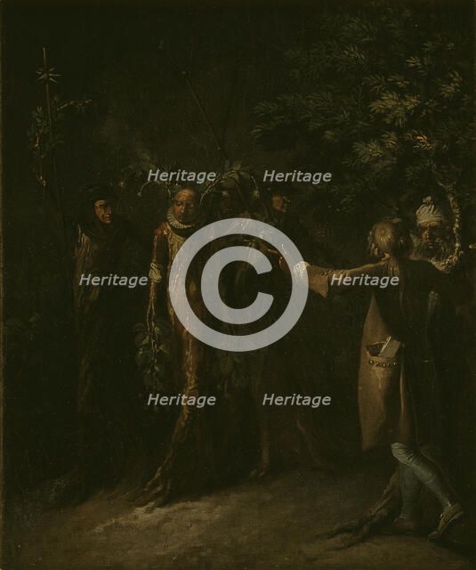 From Ludvig Holbergs´s The Journey of Niels Klim to The World Underground, 1785-1787. Creator: Nicolai Abraham Abildgaard.