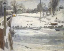 From Lysaker, 1909. Creator: Erik Werenskiold