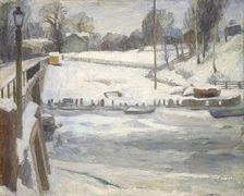 From Lysaker, 1909. Creator: Erik Werenskiold