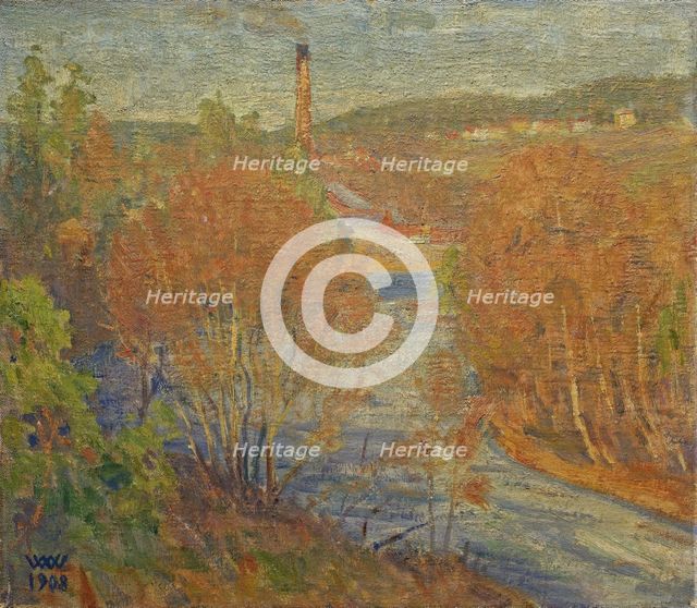 From Lysakerelven, 1908. Creator: Wilhelm Wetlesen.