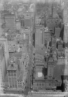From Metropolitan Building, between c1915 and c1920. Creator: Bain News Service