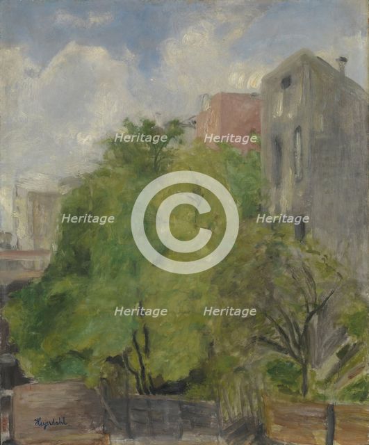 From Montmartre, Undated. Creator: Hans Heyerdahl.
