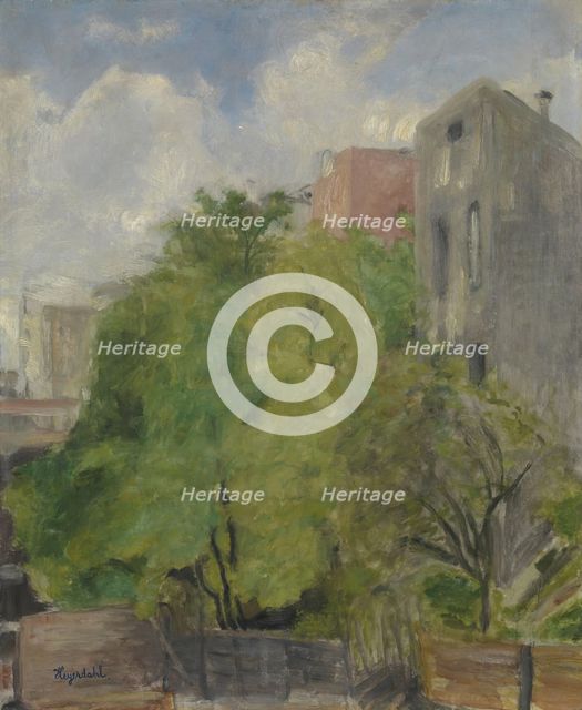 From Montmartre, unknown date. Creator: Hans Heyerdahl.