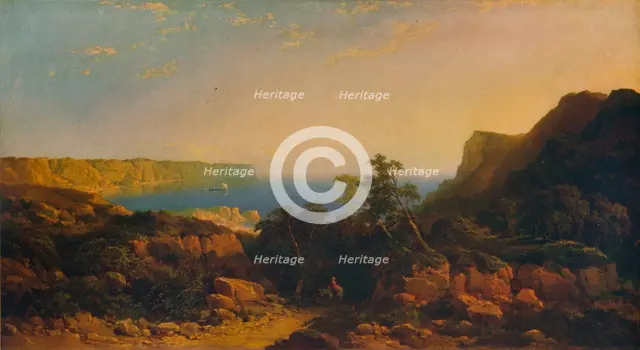 'From Mulgrave Woods, near Whitby', 1860. Artist: Edmund John Niemann.