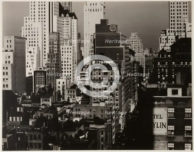From My Window at An American Place, North, 1930/31. Creator: Alfred Stieglitz.