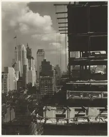 From My Window at An American Place, North, 1931. Creator: Alfred Stieglitz