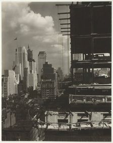 From My Window at An American Place, North, 1931. Creator: Alfred Stieglitz