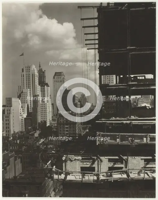 From My Window at An American Place, North, 1931. Creator: Alfred Stieglitz.