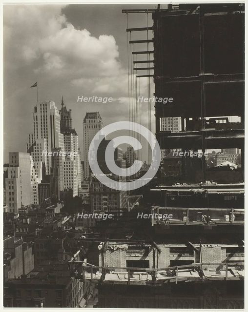 From My Window at An American Place, North, 1931. Creator: Alfred Stieglitz.