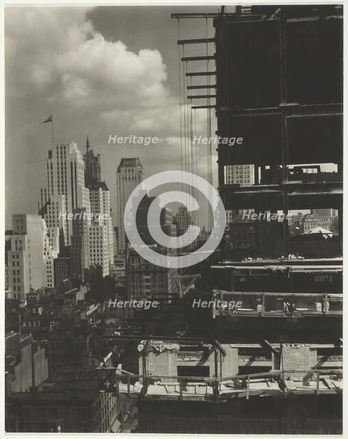 From My Window at An American Place, North, 1931. Creator: Alfred Stieglitz.