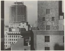 From My Window at An American Place, Southwest, 1932. Creator: Alfred Stieglitz