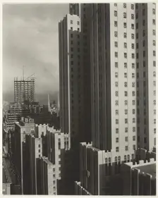 From My Window at the Shelton, West, 1931. Creator: Alfred Stieglitz