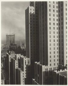 From My Window at the Shelton, West, 1931. Creator: Alfred Stieglitz