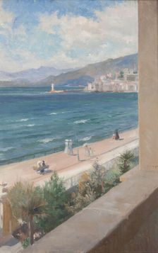From my Window in Cannes, 1891. Creator: Albert Edelfelt
