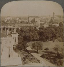 From Navy Department...past the White House and Treasury, to Capitol, Washington, U.S.A. 1902. Creator: Underwood & Underwood