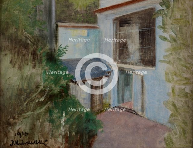 From One's Own Villa, 1910. Creator: Jacek Malczewski.