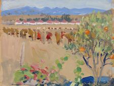 From outside Nairobi, 1909-1910. Creator: Akseli Gallen-Kallela