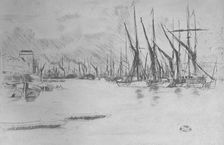 From Pickled-Herring Stairs c1878, (1904). Artist: James Abbott McNeill Whistler
