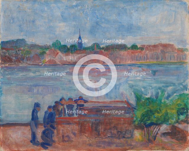 From Porsgrunn, 1907. Creator: Thorvald Erichsen.